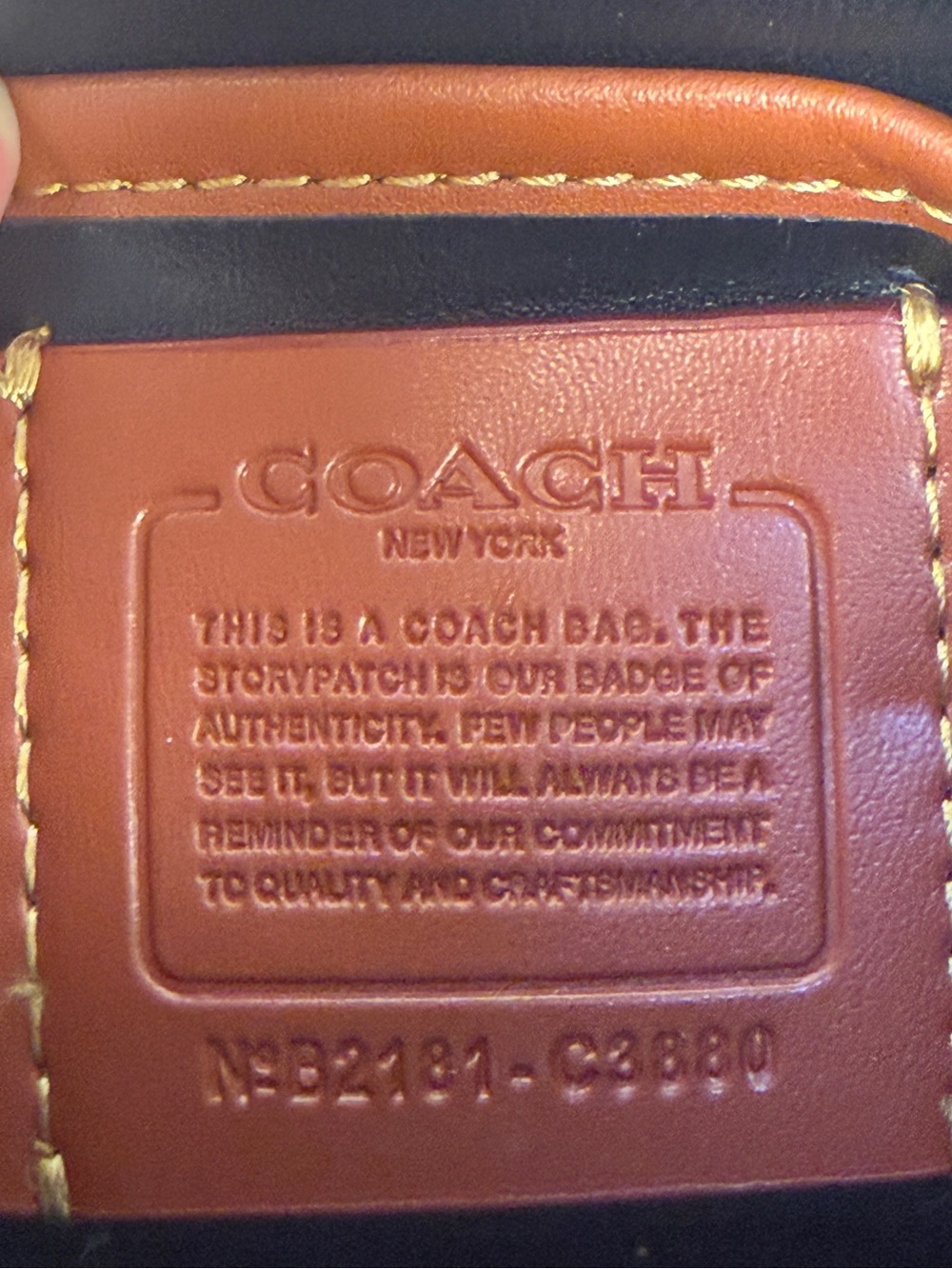 Coach Pillow Tabby Shoulder Bag 18 Black Leather Brass Hardware C3880 Like New - Picture 5 of 16